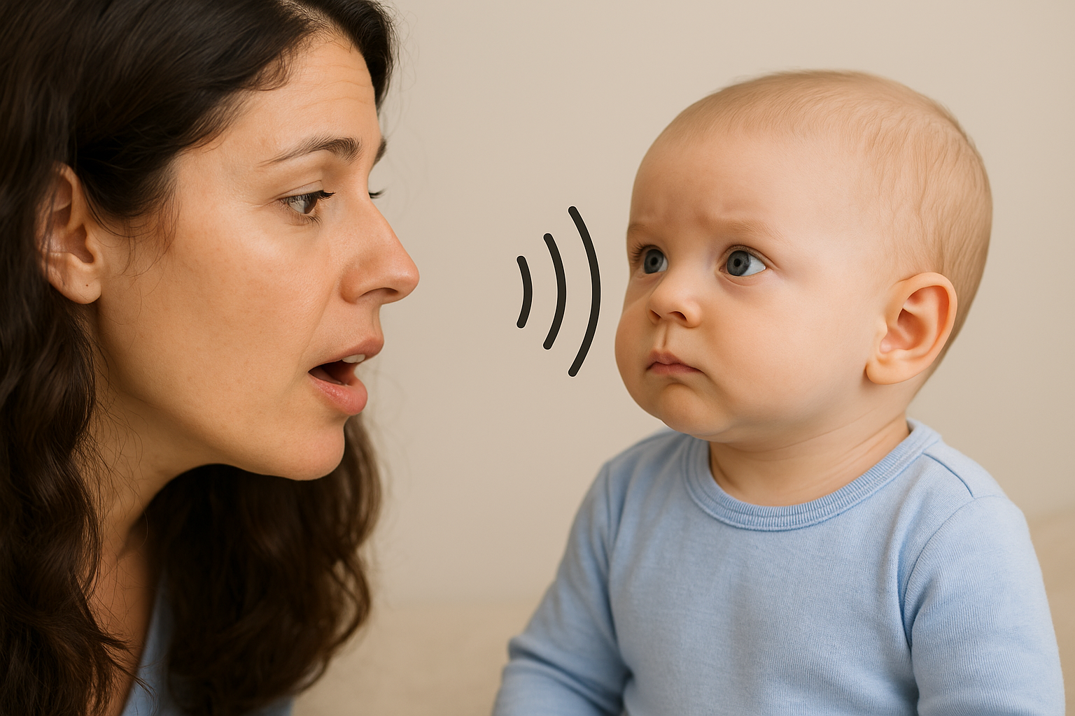 دکتر گفتاردرمانی در کرج : 👶 نوزاد من به صداها جواب نمی‌دهد؛ آیا طبیعی است؟